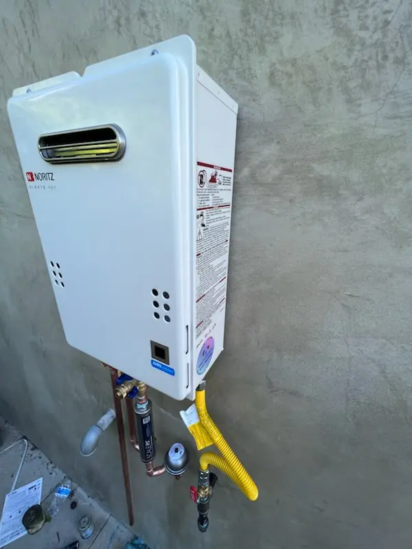 Tankless water heater installation for Lambs Terrace homes